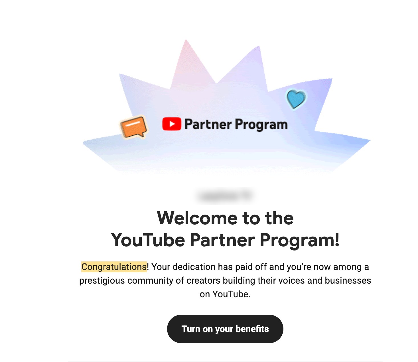 Welcome to the YouTube Partner Program